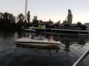 Begleitfahrt Bayern 3 Disco Boot